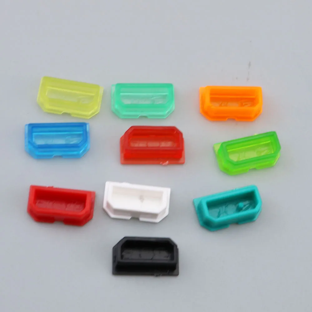 ChengHaoRan 1 piece Multicolor Dust Cover For Game Boy GB game Console Shell Dust Plug Plastic Button For DMG 001