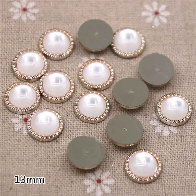 50 sztuk 13mm kocie oko okrągłe płaskie guzik płaski śliczne domu ogród rzemiosło Cabochon Scrapbooking odzież akcesoria