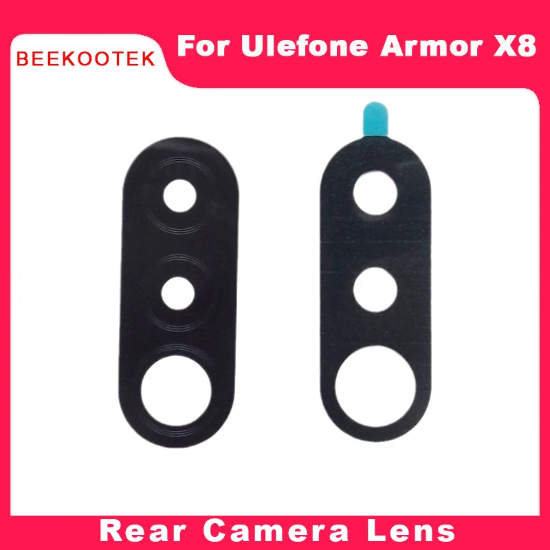 

New Original Back Camera Lens Rear Camera Lens Glass waterproof foam Replacement Accessories For Ulefone Armor X8 Smart Phone