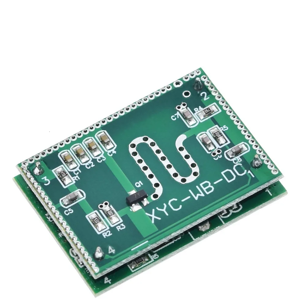 TZT 1/3PCS Stark gegen Störungen! 5,8-GHz-Mikrowellen-Radarsensor 6-9M Intelligenter Auslöseschalter Modul 3,3-20V DC für Haussteuerung – Detail 4