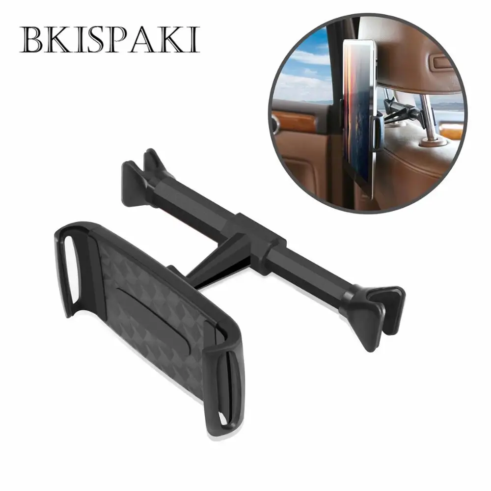 360 Degree Rotate Stand Auto Headrest Car Back Seat Phone Holder Bracket Support For Tablet PC iPad Mini Pro Car Accessories