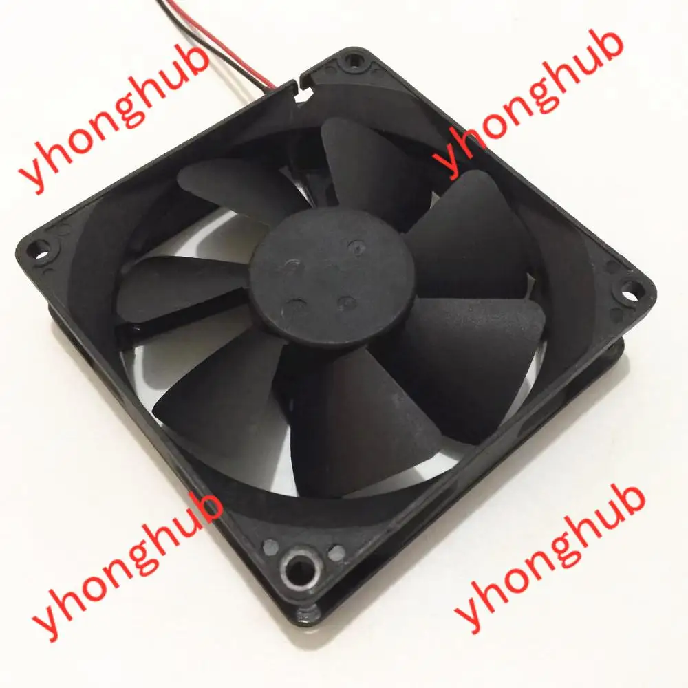 Yate Loon D90BL-12 DC 12V 0.14A 90x90x25mm 2-Wire Server Cooling  Fan