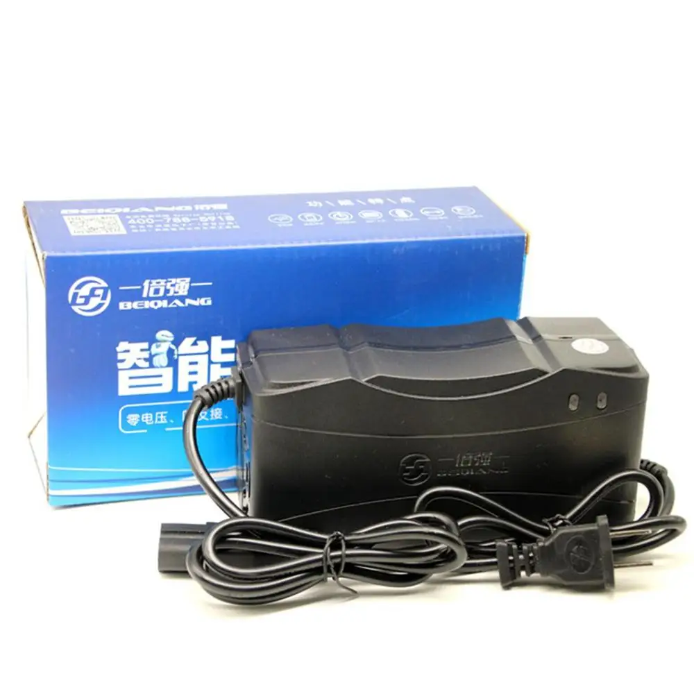 72V 2.8A Smart Lead Acid Battery Charger Intelligent Pulse Charge For Electric Car 12AH 14AH 20AH 30AH T Connector AC 220V