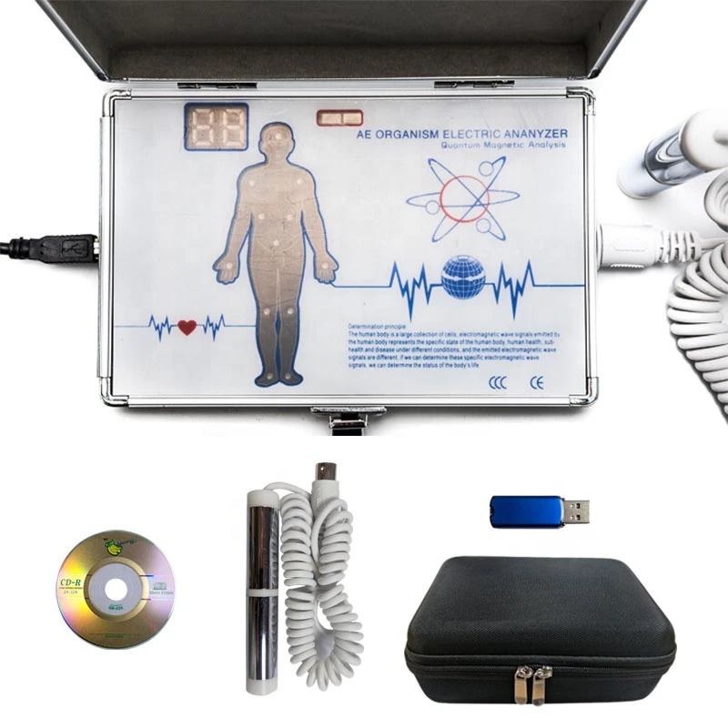 Hand Touch 5th Generatie Quantum Gezondheid Diagnose Machine Human Body Scanner Analyzer