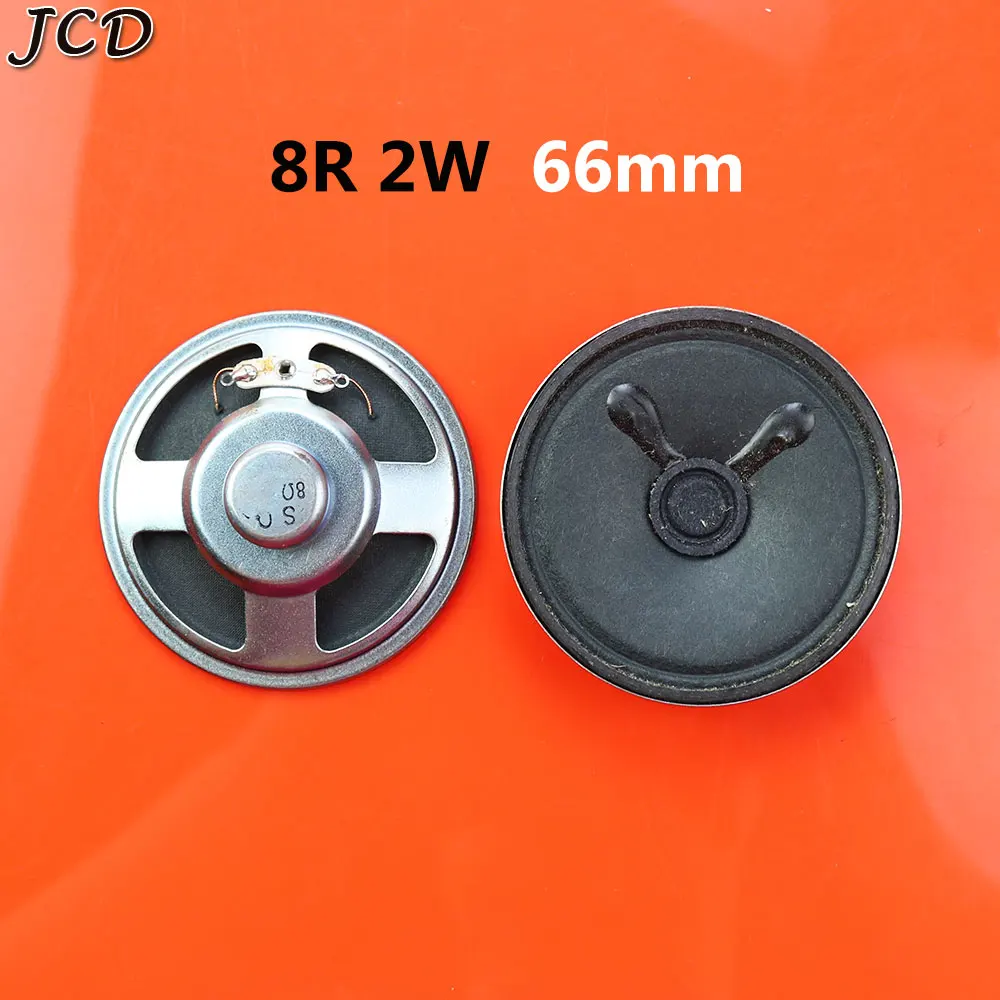 JCD 8 Ohm 2W 3W 5W 8R  40mm 50mm 57mm 66mm 77mm Diameter Loudspeaker Speaker Internal Magnetic Horn speaker