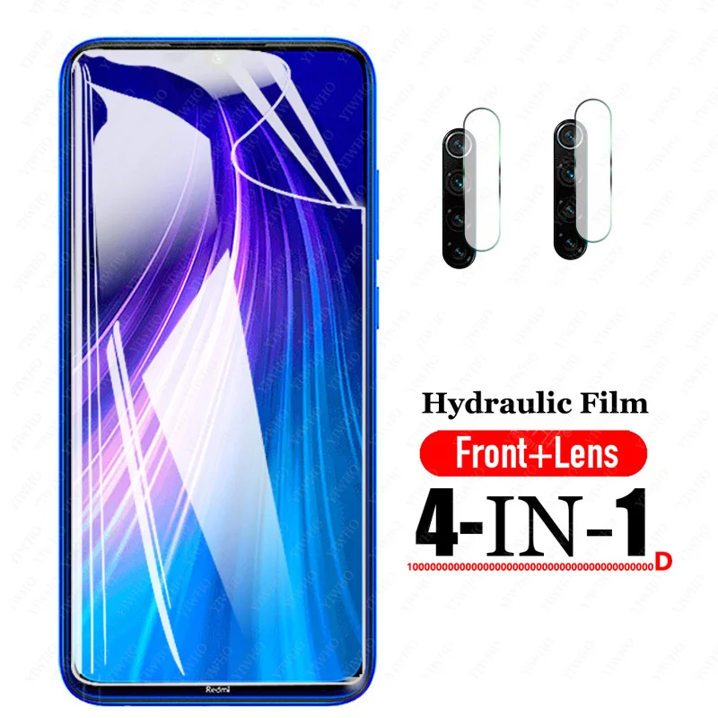 Hydrogel Film for Xiaomi Redmi Note 8 Screen Protector Protective Glass on Redmi Note 8 Redminote8 Note8 M1908C3JH Camera Lens