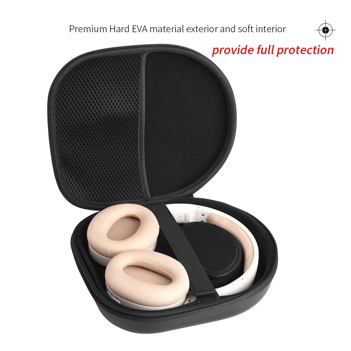 Hard EVA Storage Bag for Sony W820NB Headphone Box for Audio-Technica ATH-MSR7 AKG Beoplay Bose Headset Travel Carrying Case