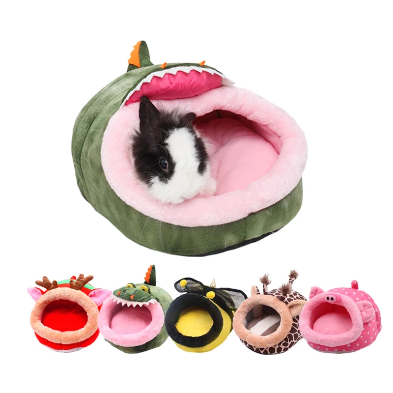 Hamster House Guinea Pig Accessories Rodent/Guinea Pig/Rat/Hedgehog Hamster Cotton House Small Animal Nest Winter Warm