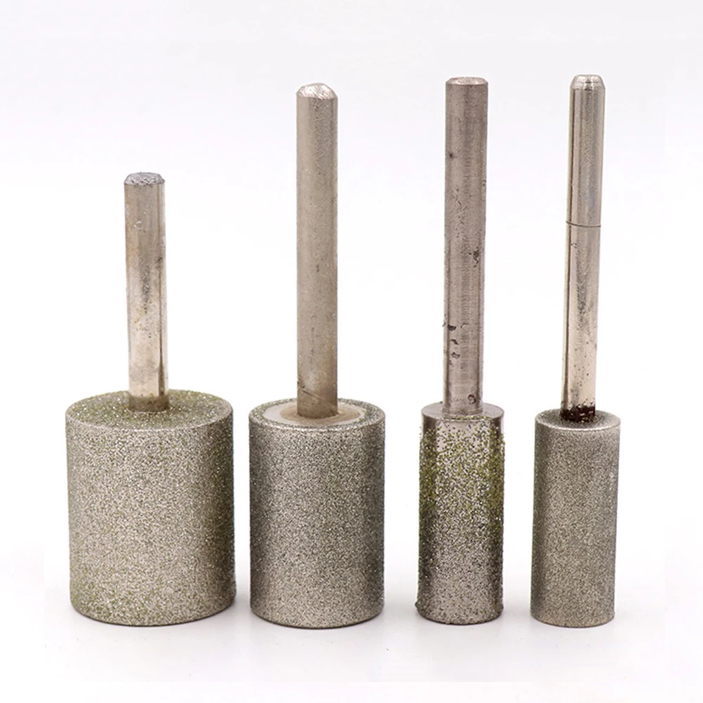 

6-25mm Diamond Burr Grinding Bits 6mm Shank for Drill Engraving Glass Tile Stone