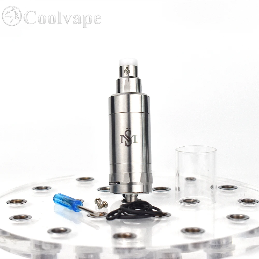 Kayfun v5 rta serbatoio 22mm 5.0ml flusso d'aria aspirazione regolabile 316ss Atomizzatore vape ricostruibile vs kayfun v6 rta kayfun Prime MTL RTA