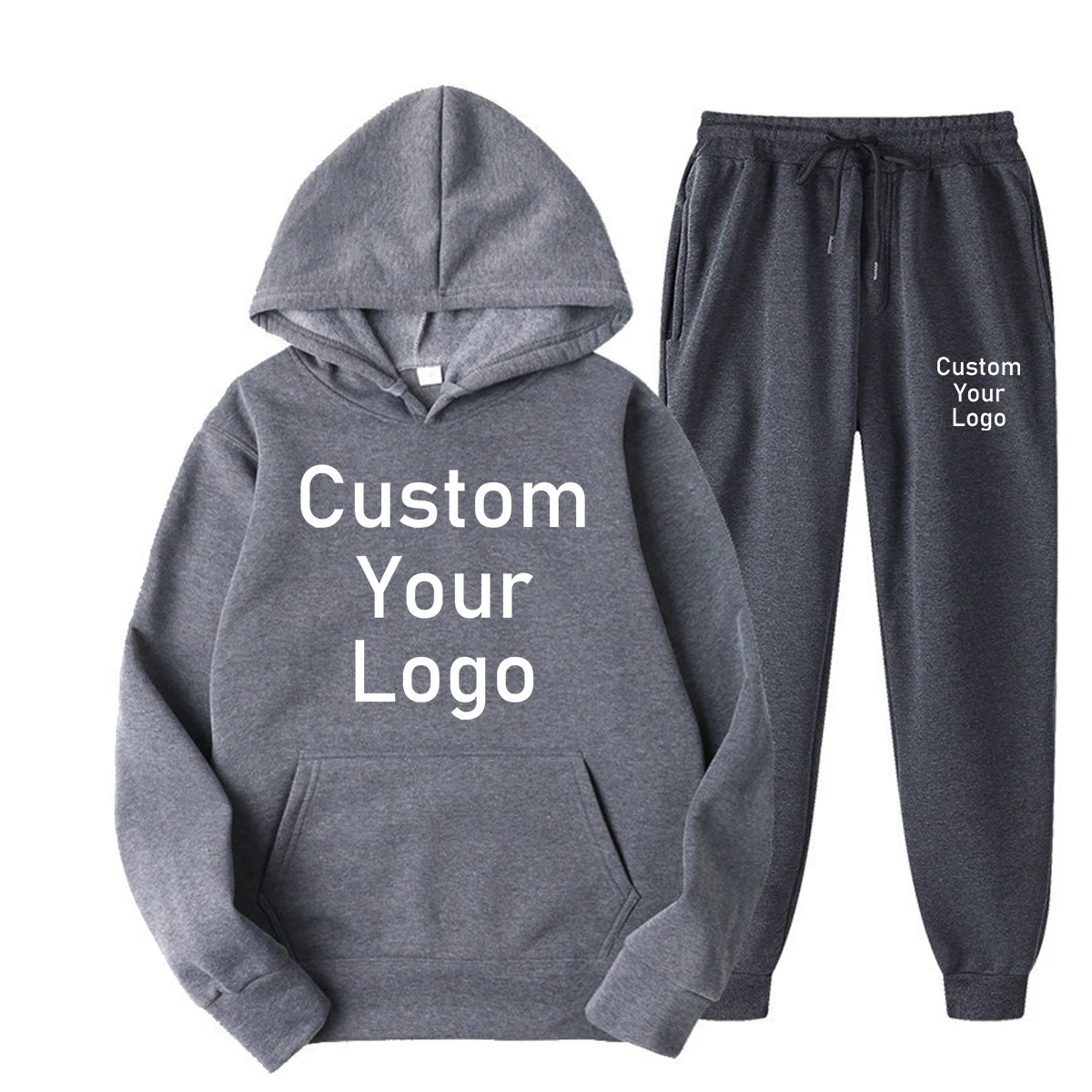 Make Your Design Logo Text Custom Hoodies Sets Men Women Printed Original Design High Quality Gifts Sweatshirts and Sweatpants