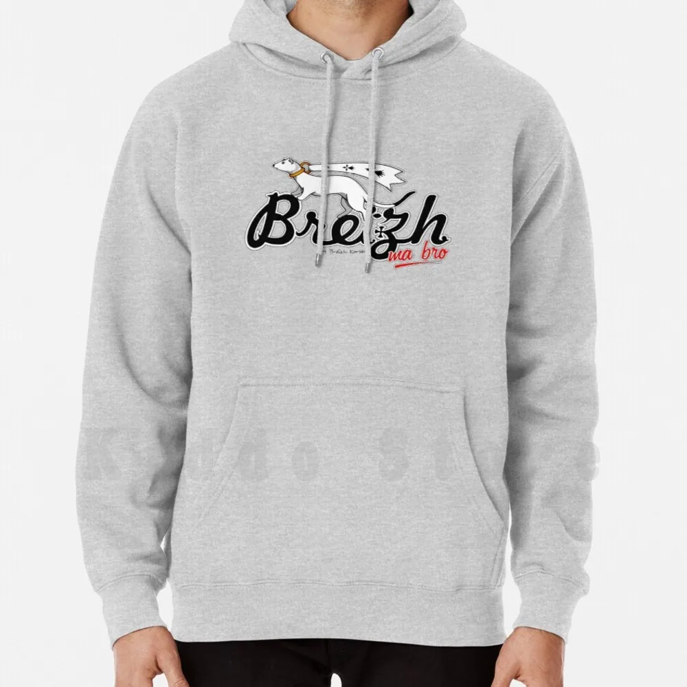 Breizh My Bro Hoodie Long Sleeve Breizh My Bro Breizh Britain Ermine Breizh Korser Brittany Breton Bzh