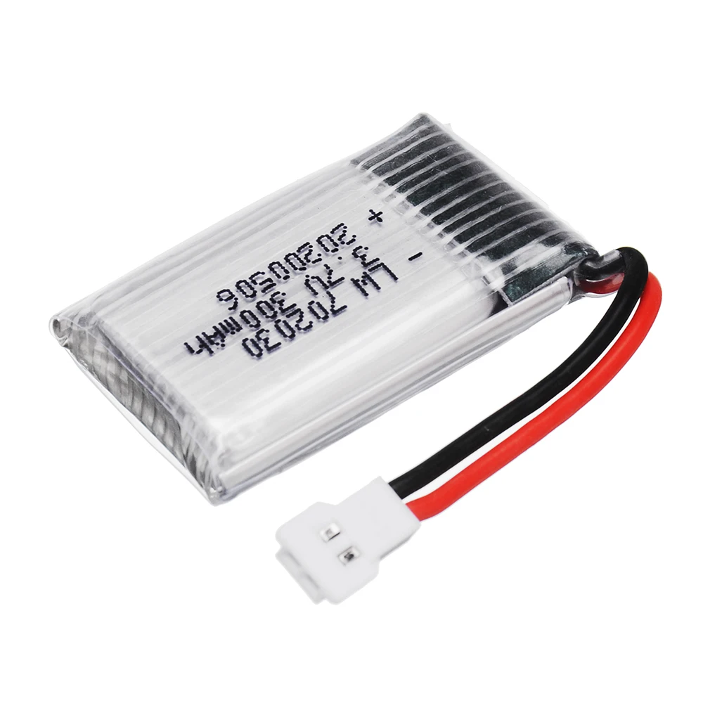 3.7V 300mAh Lipo Battery For Udi U816 U830 F180 E55 FQ777 FQ17W Hubsan H107 Syma X11C FY530 RC Drone Parts 3.7v 702030 Battery