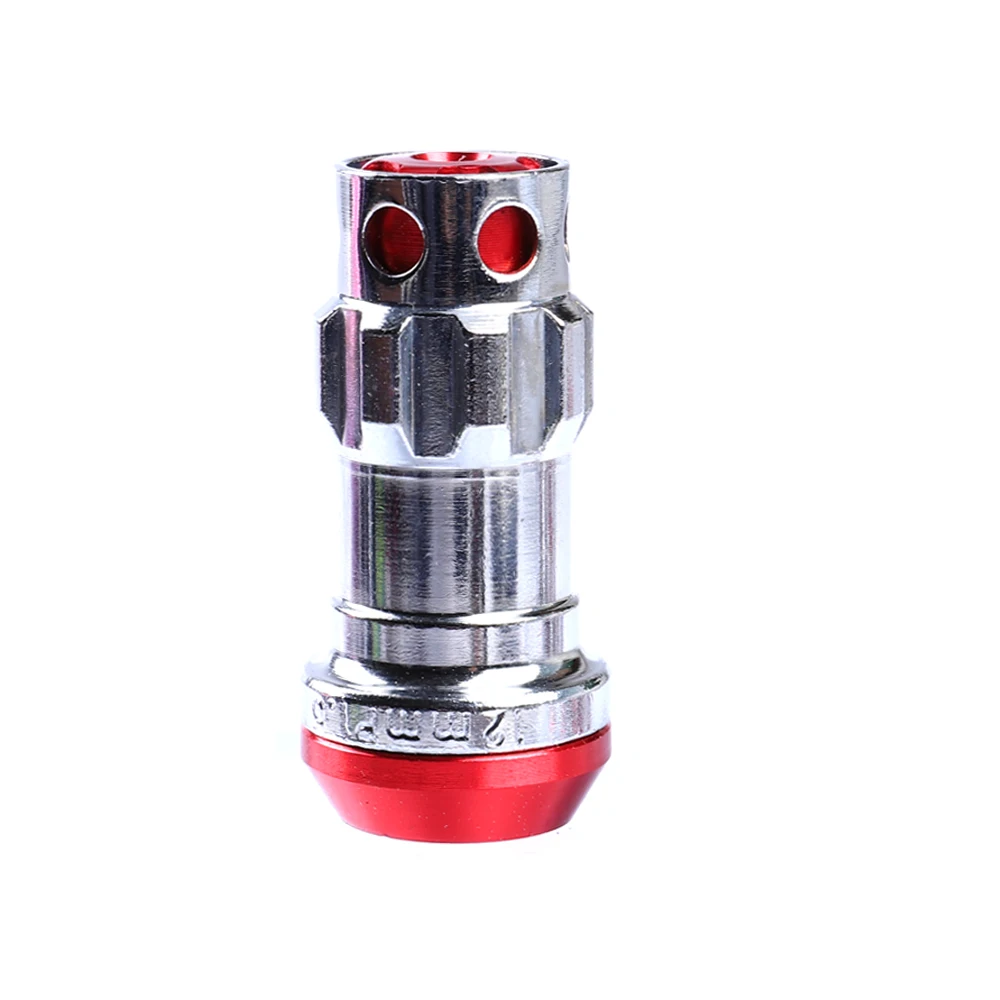 R40 Style Project Kics Racing Composite M12x1.5 M12x1.25 Steel Lock Anti Theft Wheel Lug Nuts For Honda etc