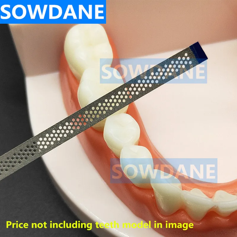 Taśma polerska do polerowania metalu dentystycznego z jednostronnie szlifowaną powierzchnią diamentową z frez do wybielania zębów 4mm