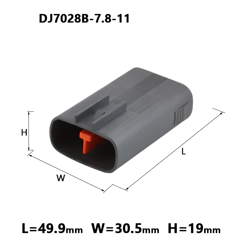 20 Set 2 Way Female And Male Sumitomo DL Series Automotive Connector With Terminals And Seals 6195-0060 6195-0057