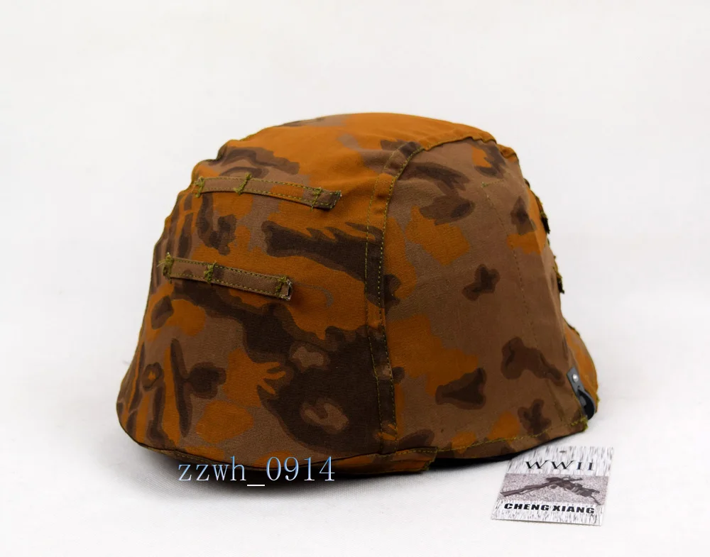 Replica Reversible German M35 40 ฝาครอบหมวกกันน็อค Palm Tree Camo Color