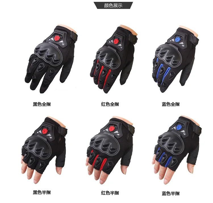 Mens Scoyco Motorcycle Gloves  Knight Full Finger Womens Winter Windproof Motocross Gloves Half Finger Moto Race Gloves