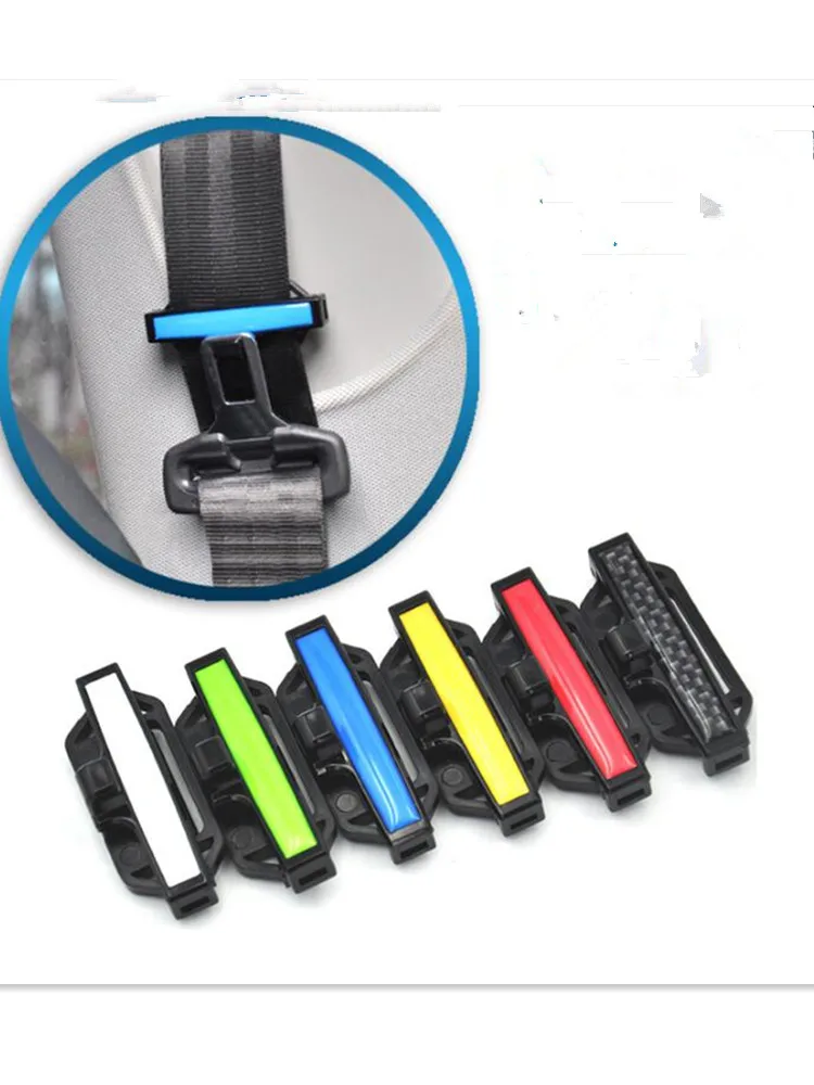 2PCS Car Seat Belts Clips Safety Adjustable Clip For Lada Priora vesta Priora Granta 110 111 112 KALINA LARGUS Niva Nadeschda