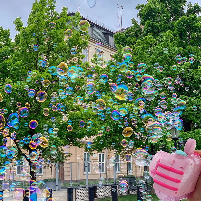 Magische Blase Kamera Spielzeug Licht Spielzeug automatische Blase Pistole Mädchen Herz Fee Stick Musik kamera Outdoor-Spielzeug Geschenk für Kinder