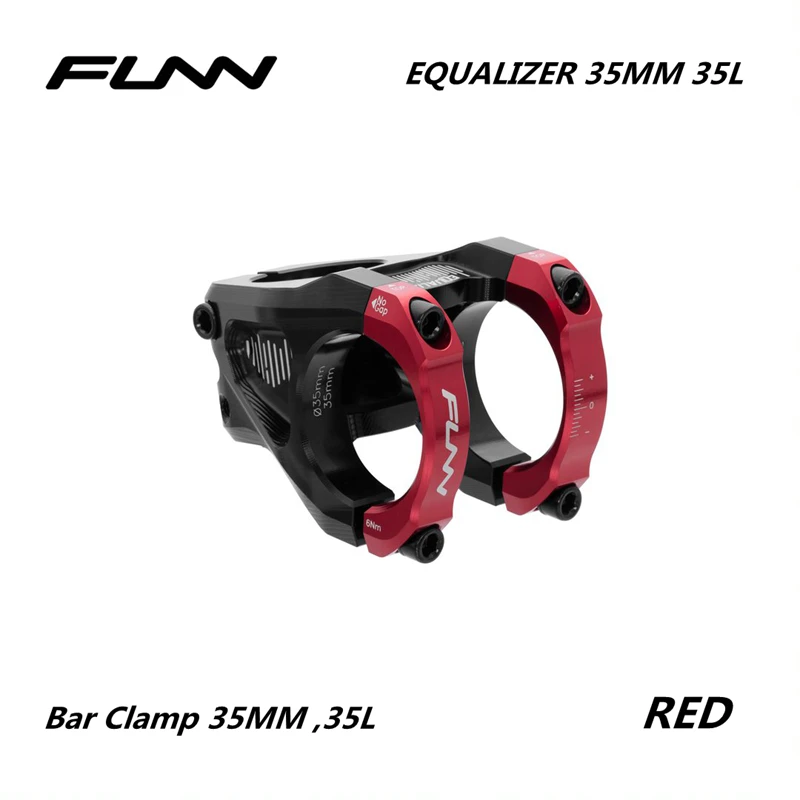 FUNN Equalizer-MTB Mountain Bike Alloy Full CNC Bar Clamp, Enduro