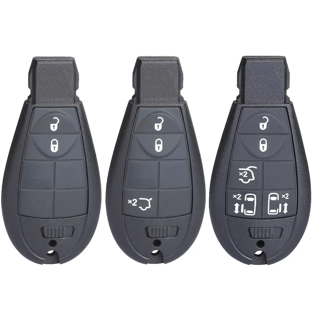 Keyecu for Chrysler Grand Voyager 300C 56046715AD 68066859AF 56046710AE 56046710AF 56046710AG Remote Key Fob 433MHz ID46 Chip