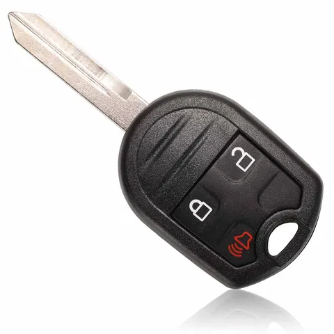 Корпус ключа для автомобиля jingyuqin 3/4/5 BTN для Ford Edge, Ranger, Explorer, Windstar, экспедиция, Mustang, Fob, FO38, замена лезвия