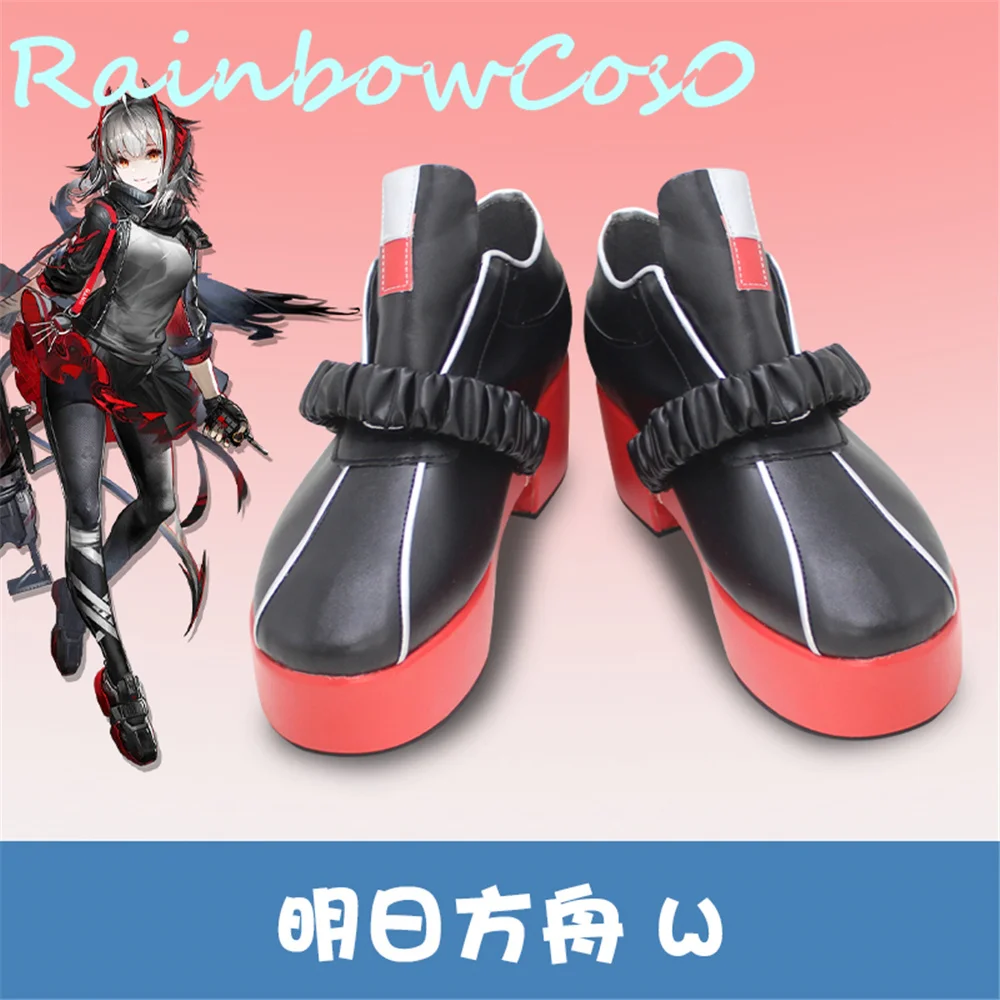 

Arknights W Cosplay Shoes Boots Game Anime Halloween Christmas RainbowCos0 W1797