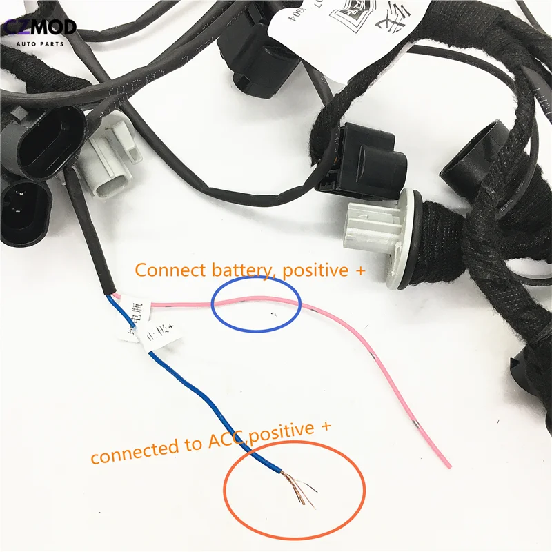 Car Headlight Modification Upgrade Transfer Wire Harness Headlamp For Honda JADE From 13-16 LED To 17-20 LED Plug And Play