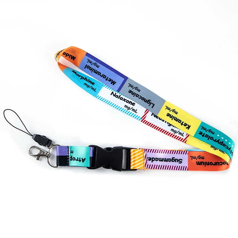 Medical Lanyard Credit Card ID Holder Bag Doctor Nurse Student Women Travel Bank Bus Business Card Cover Badge