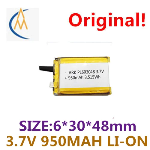 buy more will cheap Spot wholesale 603048 lithium battery 950 mah lithium ion polymer leds rechargeable battery 3.7 V