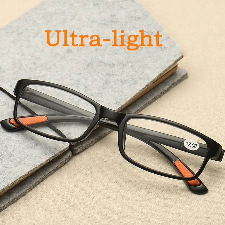 TR90 Ultralight Women Men Reading Glasses Retro Clear Lens Presbyopic Glasses Female Male Reader Eyewear +1.5 2.0 3.0 4.0