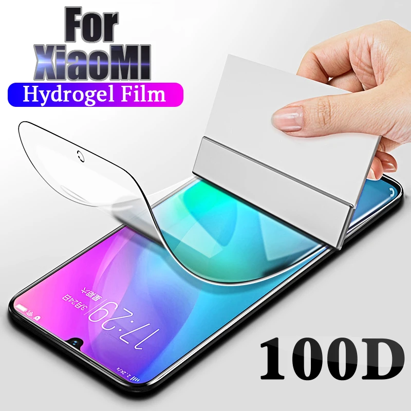 Screen Protector Full Cover Soft Hydrogel Film Protective Film FOR Moto One Macro  Action Power Zoom P30 P40 P50