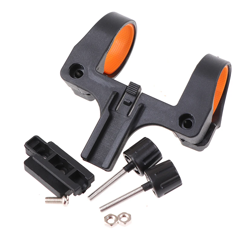 Portable Cycling Bike Bicycle Light Lamp Stand Holder Rotation Grip LED Flashlight Torch Clamp Clip Mount MTB Bike Lamp Support