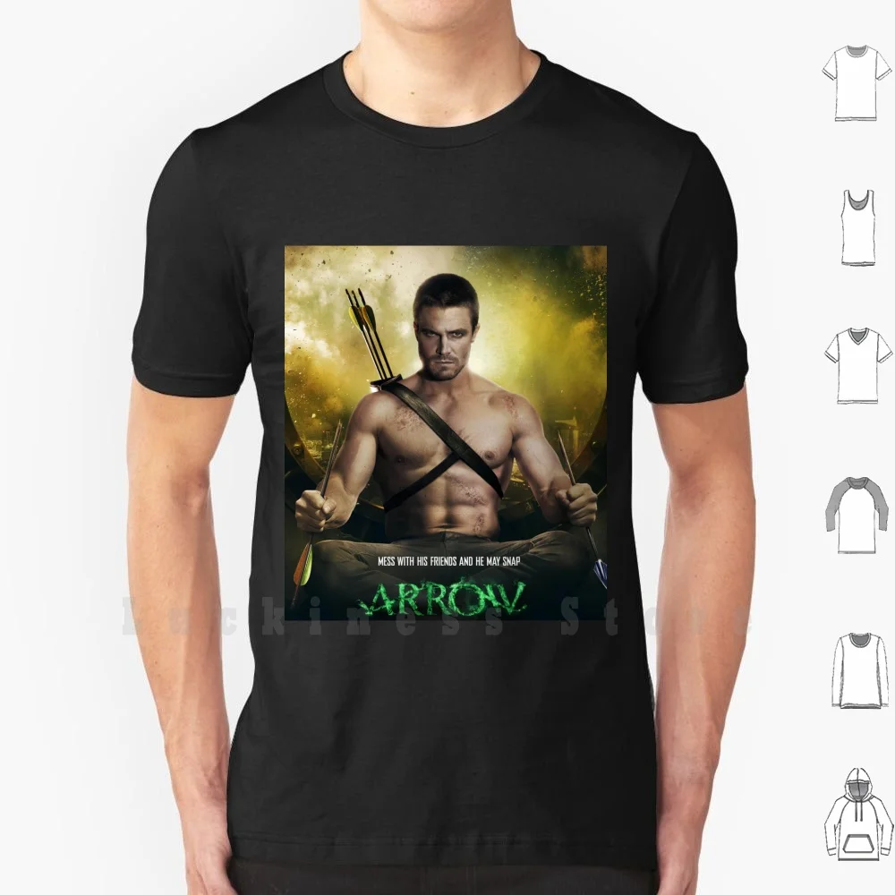 Stephen Best Arrow T Shirt Big Size 100% Cotton Stephen Arrow Amell New Hot Music Cartoon Party Night Us Band Electro