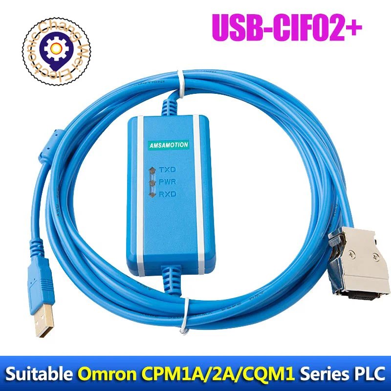 Imagem -06 - Cabo Apropriado para Omron Usb-cif02 Mais Download Cpm1a 2a Série Plc Cabo de Programação Atualizado Cqm1-cif02 Porta Usb