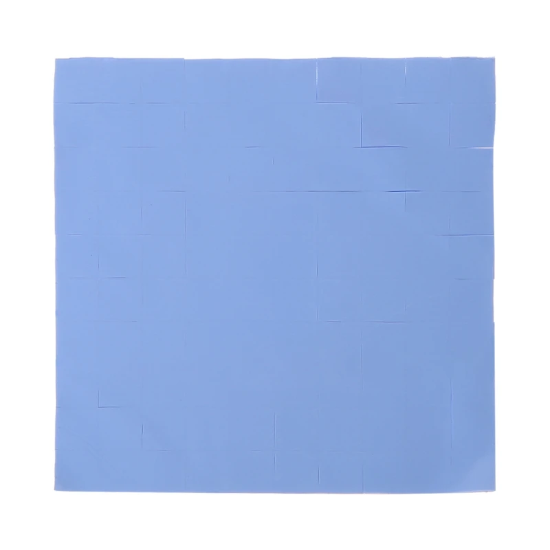 Almohadilla térmica silicona para disipador térmico CPU, almohadillas conductoras para refrigerador, GPU, 100x100x1mm, envío directo, 100 Uds.