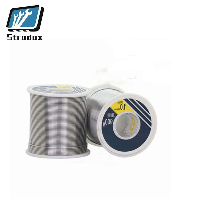 Solder wire rosin core with lead tin wire 0.8mm 1.0mm 1.5mm 2.0mm 900g electric soldering iron welding repair household