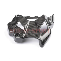 Side Sprocket Chain Case Cover Fairing Cowling For MV Agusta Brutale 800RR/RC Dragster 800 2016-2017 Full Carbon Fiber 100%