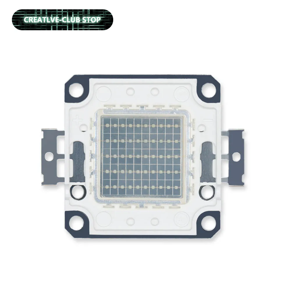 

50W DC30-32V COB Module LED Chip Blue Green Diodes Lamp Bulb Copper Substrate For Outdoor Focus Spotlight Integrated Light Beads