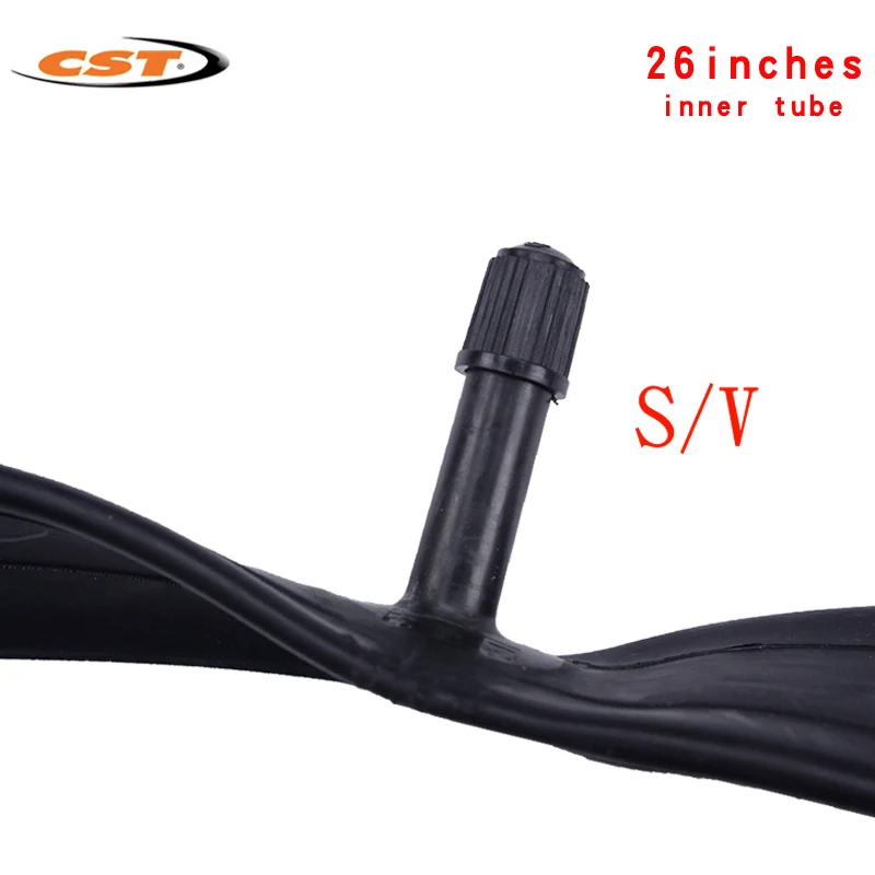 cst bicycle tires 26*1.25 1.5 1.75 1.9 2.125 26X1 3/8 Camera  Schrader Presta valve 26 inches Cycling Mountain Bike  Inner Tube