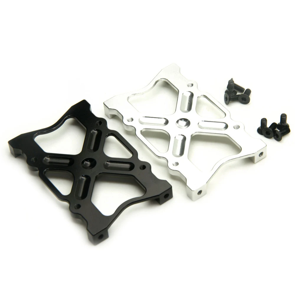 AXSPEED Aluminum Battery Plate Holder Mounting Frame Bracket for Axial SCX10 1/10 RC Remote Control Car Accessories Spare Parts