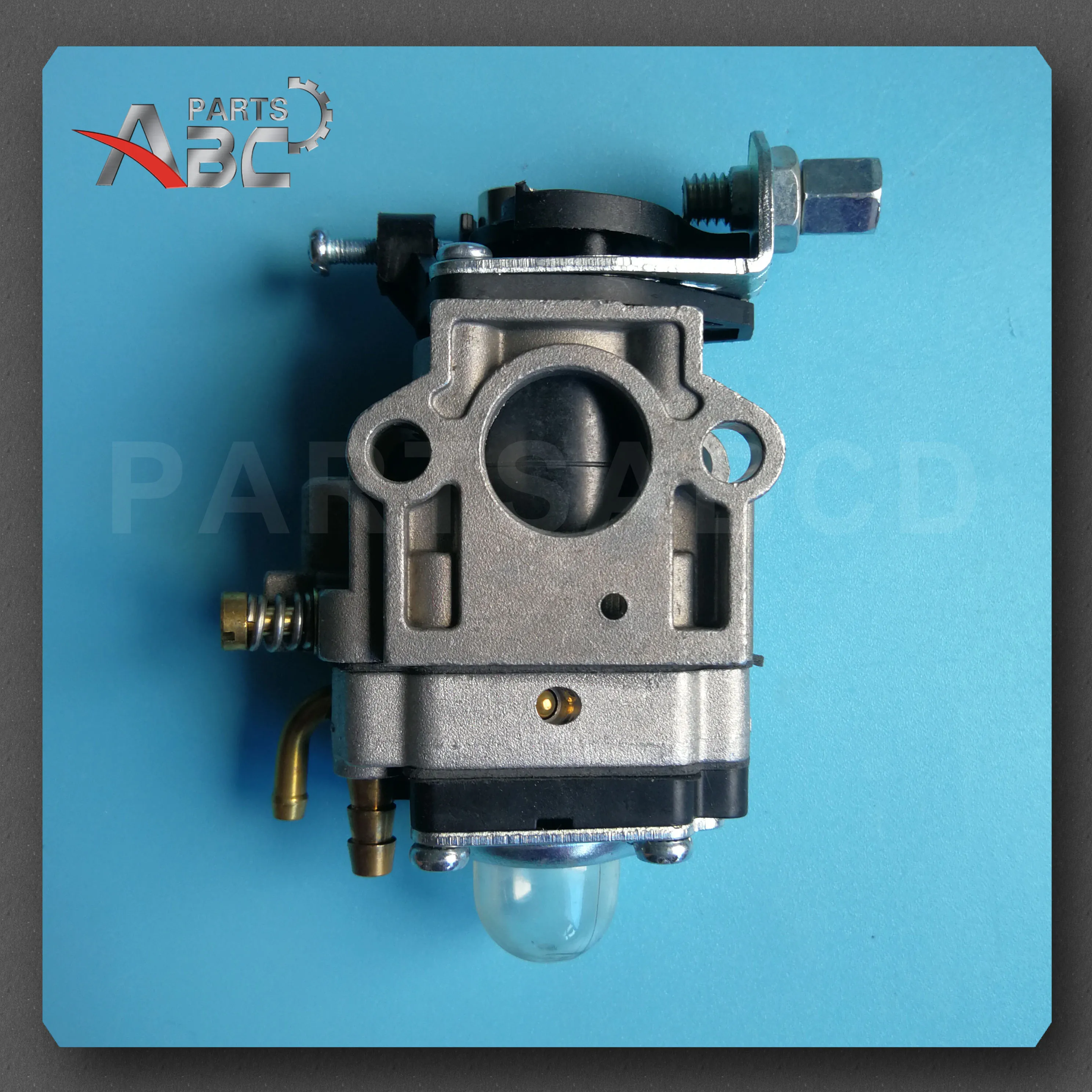 Carburetor 15MM PER MINIMOTO DECESPUGLIATORE TAGLIASIEPE 33 40CC 43CC 47CC 49CC 50CC 2 Storke GAS SCOOTER POCKET MINI BIKE Carb