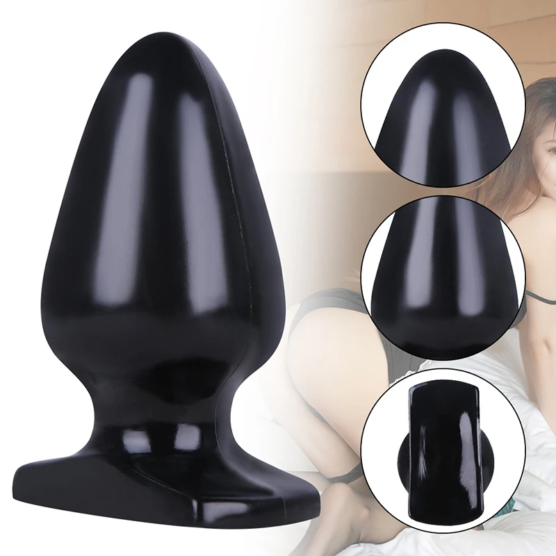 12.5*6cm Adult Anal Sex Toys Huge Butt Plugs for Men Prostate Massage Female Vagina Anal Expansion Stimulator Big Anal Beads