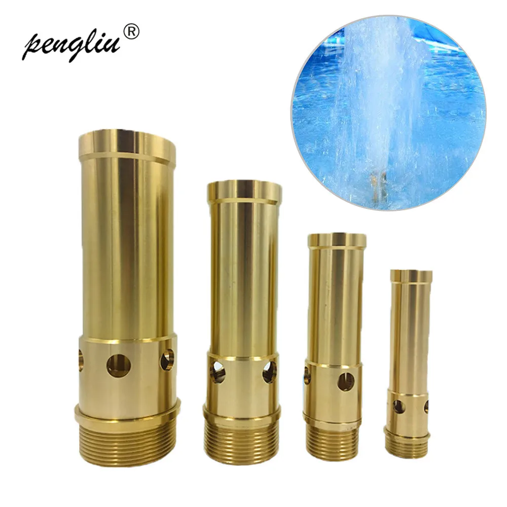 

3/4" 1" 1.5"2" Brass Spring Bubbling Fountain nozzles Copper Yongquan Bubble waterfall Sprinkler Garden Landscape Water Fountain