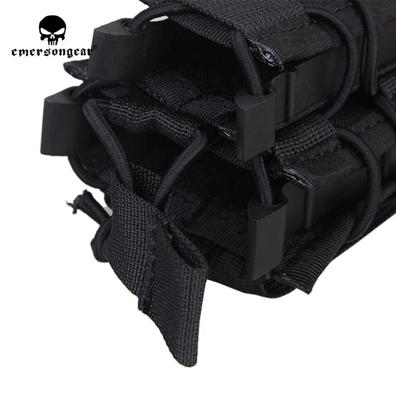 Emersongear Magazine Pouch Tactische MOLLE Open-Top SNELLE AK AR M4 FAMAS Mag Pouch Training Airsoft Jacht Tijdschrift houder