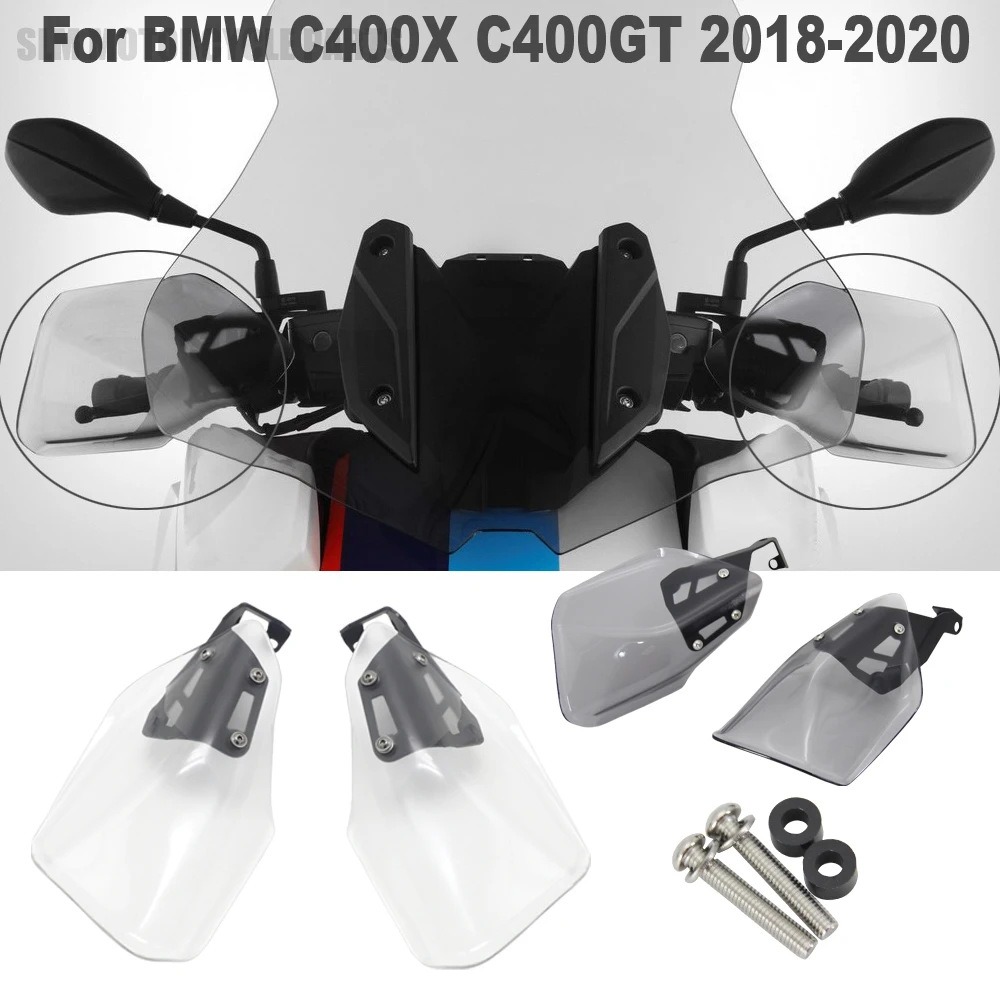 For BMW C400X C400GT 2021 2020 2019 2018 C 400 X C 400 GT New Motorcycle Handguard Hand Guard Shield Protector Windshield