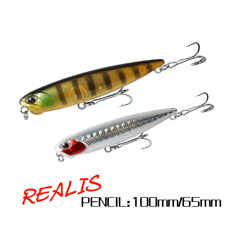 1PCS 5.5g/14.3g Floating Pencil Fishing Lure Top Water Dogs Hard Lures Baits Wobbler Artificial Hard Bait Fishing Tackle Pesca