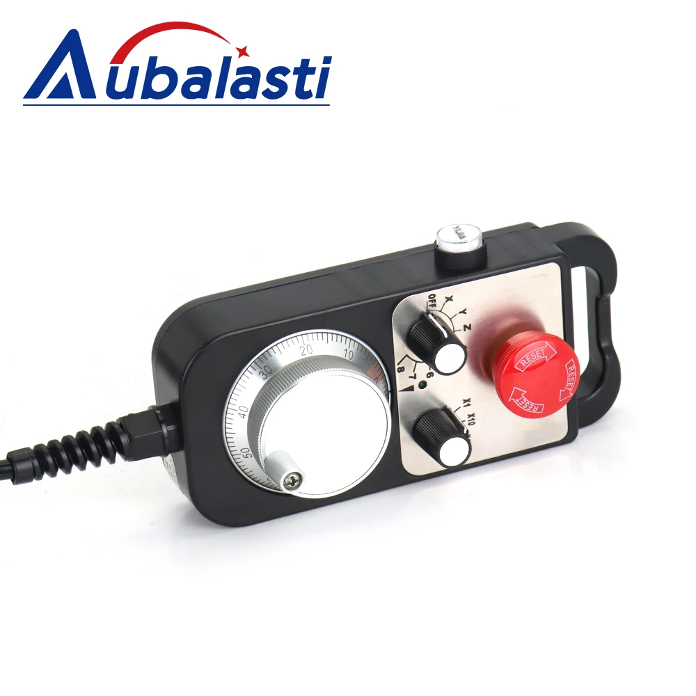 CNC Pulse Generator 4/6/7/8 Axis 5V MPG Pendant Handwheel for FAGOR GSK Siemens MITSUBISHI FANUC System Manual Pulse Generator