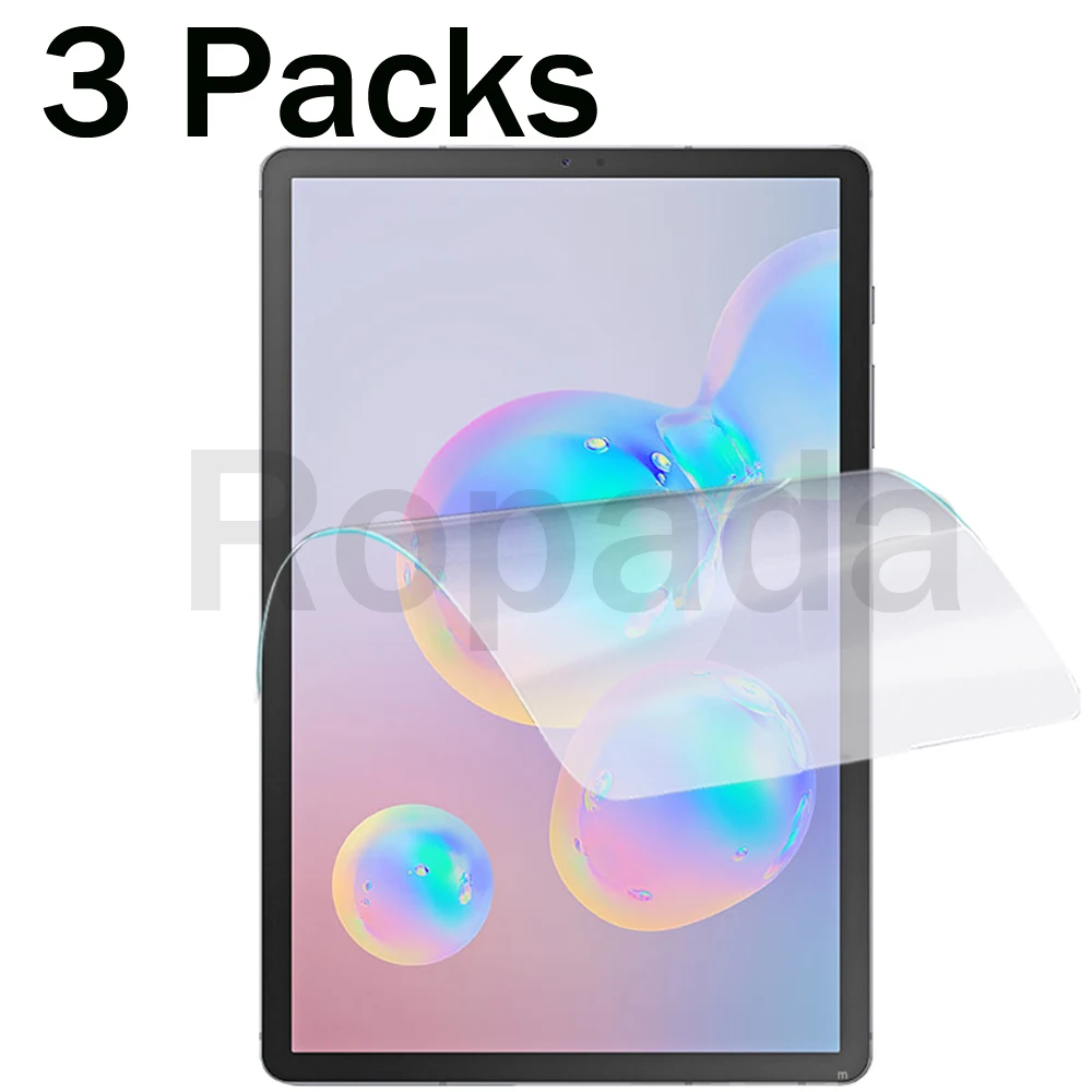 

3 Packs soft PET screen protector for Samsung galaxy tab S6 10.5 SM-T860 SM-T865 protective tablet film